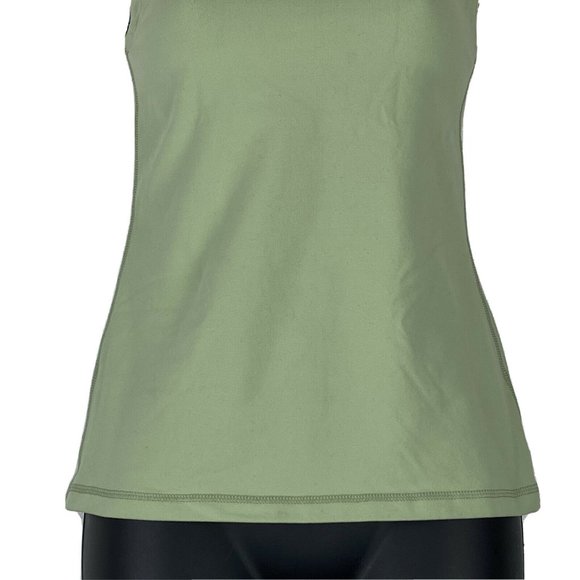 Lululemon V Neck Sleeveless Tank Top Gree Size 2/4 - Picture 8 of 8